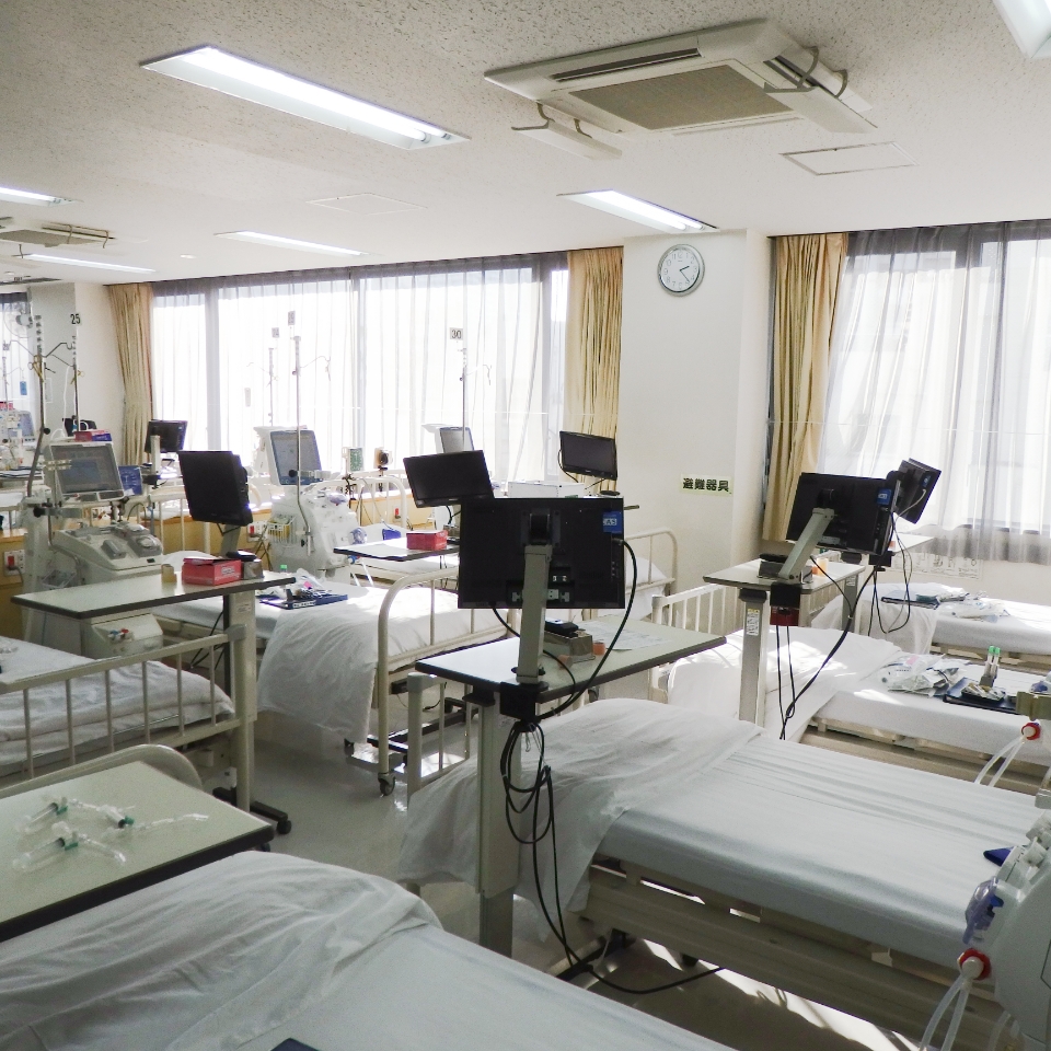 夜間透析を実施